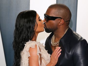 Kim Kardashian y Kanye West | Getty