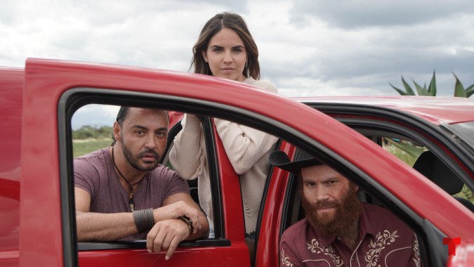 Victor "Latin Lover" Resendez Ruiz, Alexa Martín y Victor Oliveira