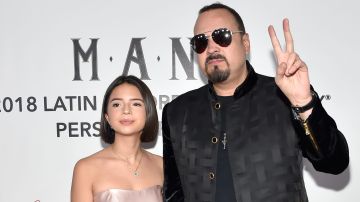 Angela Aguilar and Pepe Aguilar | David Becker / Getty Images for LARAS