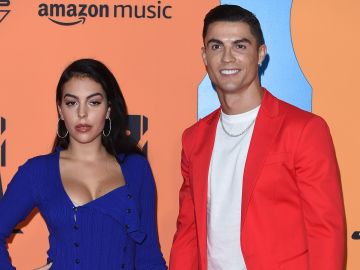 Georgina Rodriguez y Cristiano Ronaldo |Kate Green/Getty Images for MTV