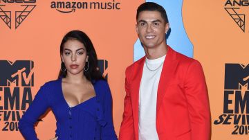 Georgina Rodriguez y Cristiano Ronaldo |Kate Green/Getty Images for MTV