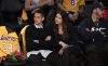 Javier "Chicharito" Hernandez and Sarah Kohan next to the courtside seats | Kevork Djansezian / Getty Images