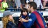 Shakira, Piqué y Milan Piqué