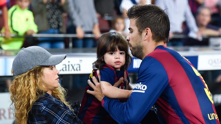 Shakira, Piqué y Milan Piqué