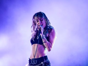 Miley Cyrus en concierto | Getty Images