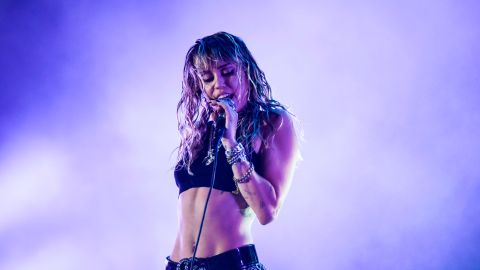 Miley Cyrus en concierto | Getty Images