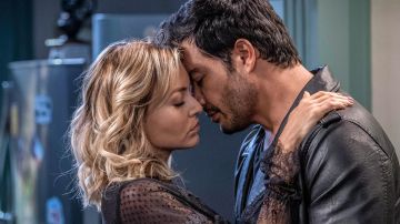 Angelique Boyer y Andrés Palacios en 'Imperio de Mentiras'