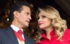 El ex presidente de México, Enrique Peña Nieto y Angélica Rivera en Palacio Nacional | Mezcalent