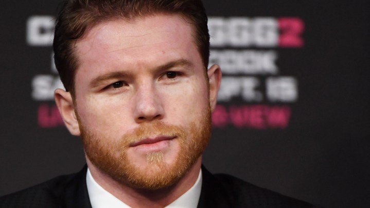 Saúl Canelo Álvarez | Vía Getty Images