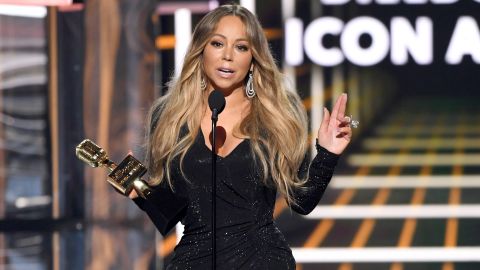 Mariah Carey recibe el Icon Award en el Billboard Music Awards en el  MGM Grand Garden Arena de Las Vegas, Nevada | Getty Images, Kevin Winter