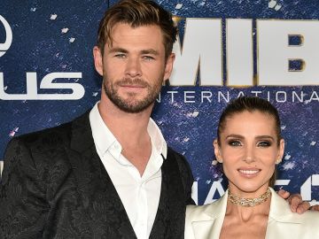 Chris Hemsworth y Elsa Pataky en la premier de "Men In Black International" en el AMC Loews Lincoln Squar de Nueva York | Getty Images, Theo Wargo