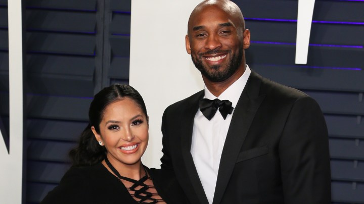Vanessa Bryant acompañada de su esposo, Kobe Bryant