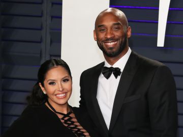 Vanessa Bryant acompañada de su esposo, Kobe Bryant