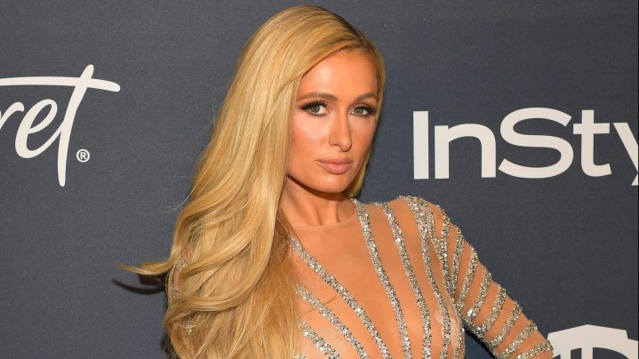 Paris Hilton en los premios InStyle en The Beverly Hilton Hotel Beverly Hills, California. Getty Images, Matt Winkelmeyer/