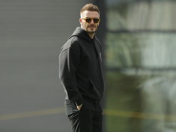 David Beckham en el partido inagural de Inter Miami CF's en Fort Lauderdale, Florida | Getty Images, Michael Reaves