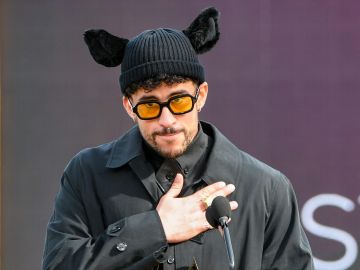 Bad Bunny en la ceremonia 63 de los Grammy | Kevin Winter/Getty Images for The Recording Academy