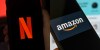 Logos de Netflix y Amazon | Getty Images