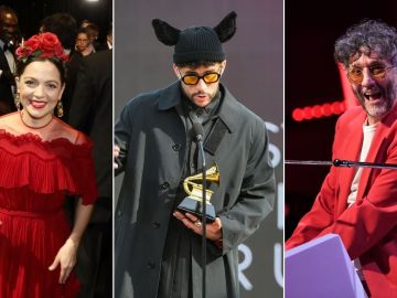 Natalia Lafourcade, Bad Bunny y Fito Páez se llevaron un Grammy este 2021