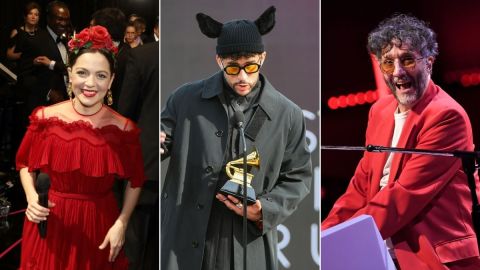 Natalia Lafourcade, Bad Bunny y Fito Páez se llevaron un Grammy este 2021
