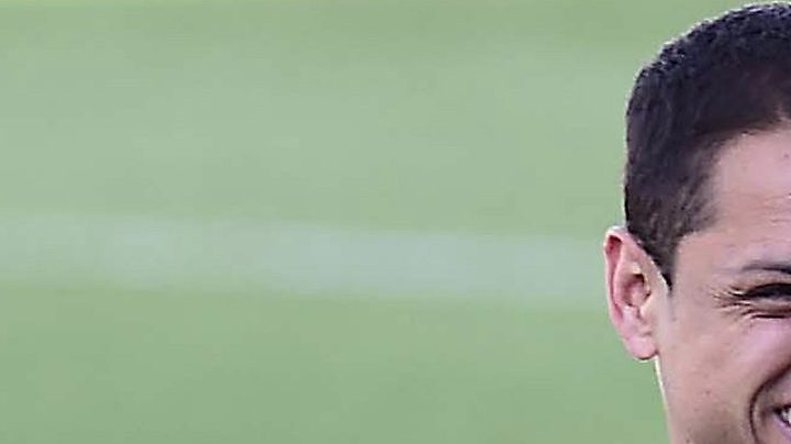 Javier "Chicharito" Hernández durante entrenamiento de la Selección Mexicana de fútbol | Mezcalent
