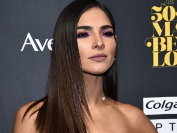 Alejandra Espinoza es presentadora de televisión y modelo. | Getty Images