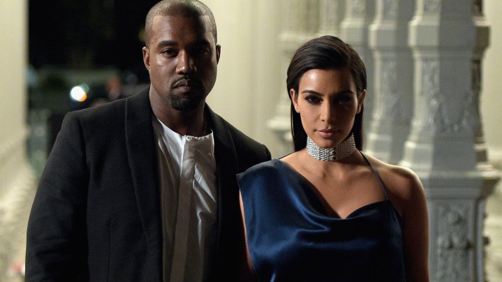 Kanye West y Kim Kardashian
