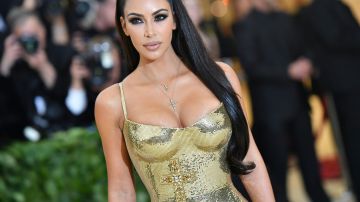 Kim Kardashian en la Met Gala del 2018
