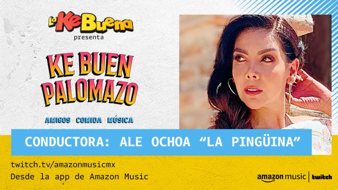 Ale Ochoa, presentadora de 'Ke Buen Palomazo'
