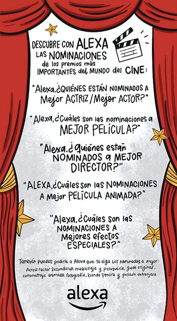 Alexa conoce a los Premios Oscars