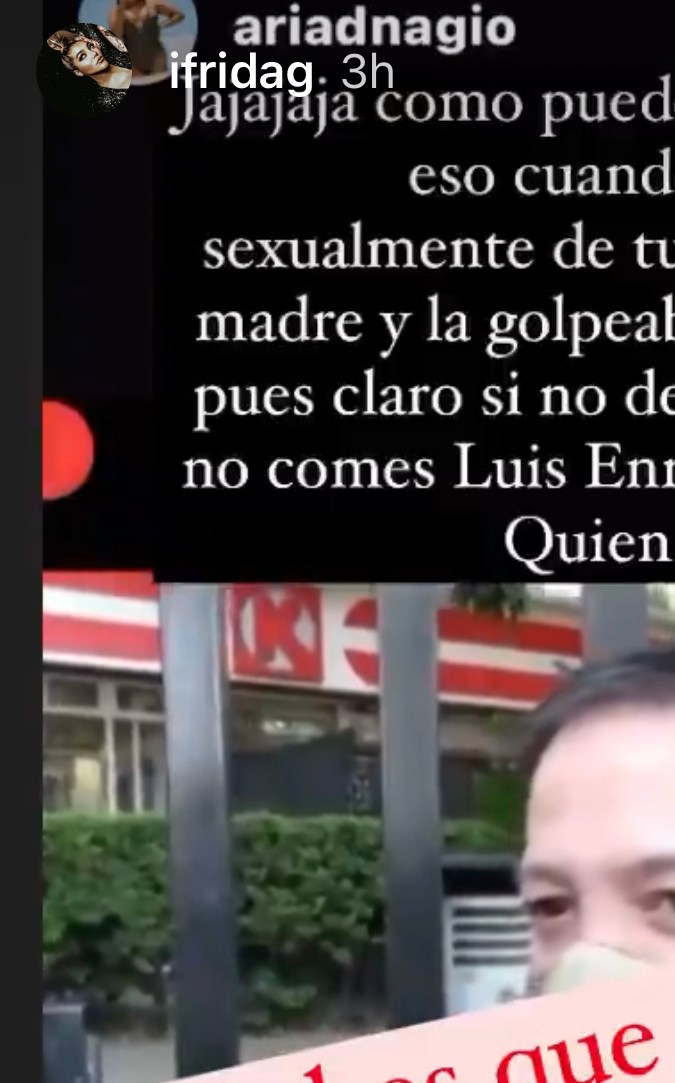 Frida Sofía comenta en Instagram | @ifridag