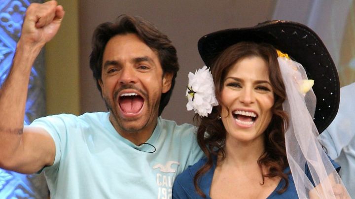 Eugenio Derbez y Alessandra Rosaldo