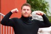 Saúl "Canelo" Álvarez en el Teatro Chino de Los Ángeles | VALERIE MACON/AFP via Getty Images