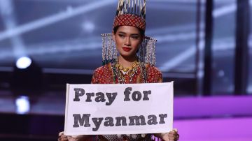 Miss Myanmar, Thuzar Wint Lwin en la edición 69 de Miss Universo | Rodrigo Varela/Getty Images