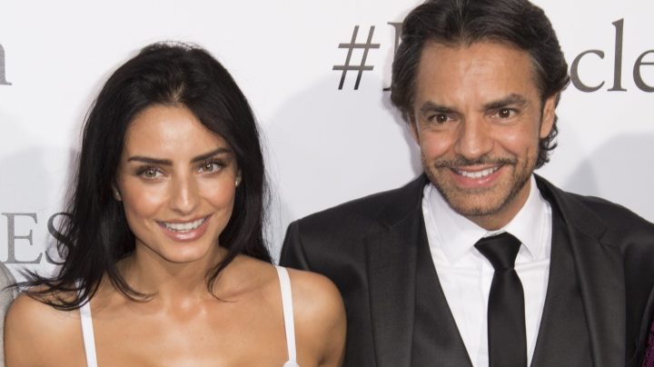 Eugenio Derbez y su hija Aislinn Derbez | ROBYN BECK/AFP via Getty Images