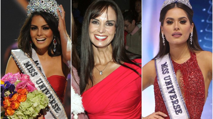 Ximena Navarrete, Lupita Jones y Andrea Meza | Mezcalent y Getty Images