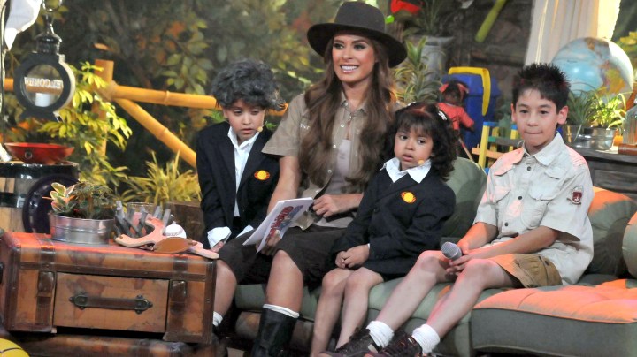 Galilea Montijo fue la conductora de Pequeños Gigantes | Mezcalent