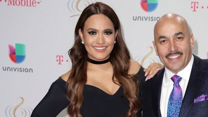 Mayeli Alonso y Lupillo Rivera en el 2017 | Grosby Group