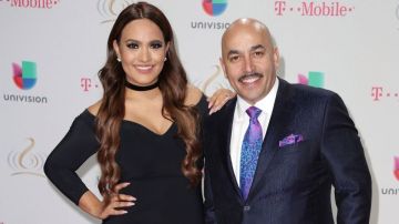 Mayeli Alonso y Lupillo Rivera en el 2017 | Grosby Group