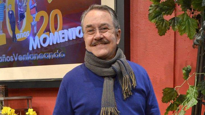 Pedro Sola en el set de Ventaneando | Mezcalent