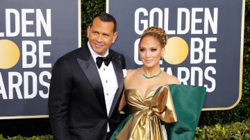 JLO y Alex Rodríguez en los Golden Globe Awards | Mezcalent