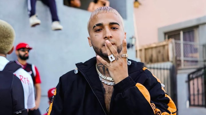 Ovi Crespo fue criticado por pintar de colores a su perro | Cortesía