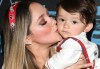 Sherlyn con su hijo André | Mezcalent