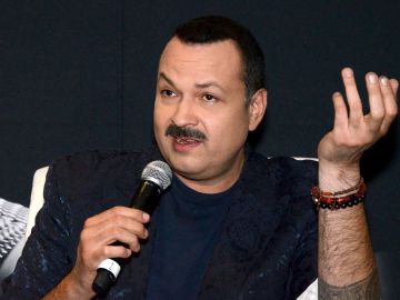 Pepe Aguilar en rueda de prensa | Mezcalent