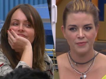 Gaby Spanic y Alicia Machado en 'La Casa de los Famosos'.