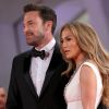 Ben Affleck y Jennifer Lopez juntos en la alfombra roja
