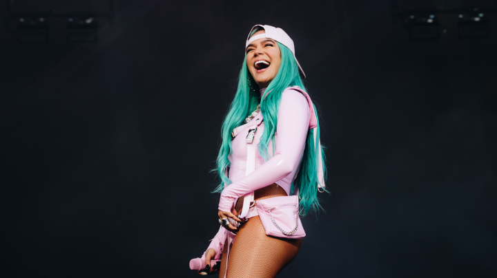 Karol G/ (Photo by Rich Fury/Getty Images)