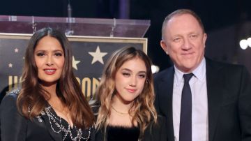 Salma Hayek junto a su familia | Emma McIntyre/Getty Images