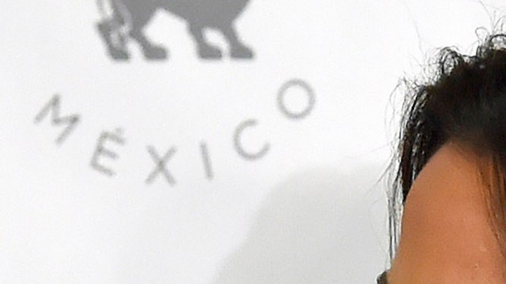 Kate del Castillo en una rueda de prensa, contó su experiencia con Sean Penn y el 'Chapo' Guzmán | (Photo credit should read ALFREDO ESTRELLA/AFP via Getty Images)