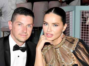 Adriana Lima y su novio, Andre Lemmers | Craig Barritt/Getty Images