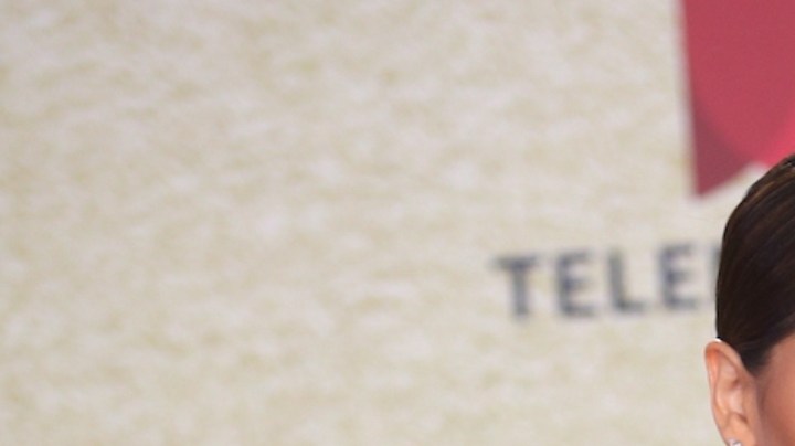 Andrea Meza, presentadora de televisión